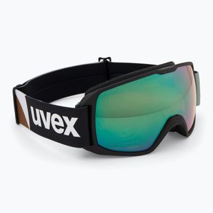 Skibrille UVEX Xcitd CV black matt/mirror opal yellow