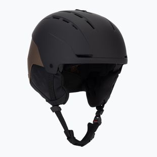 Skihelm UVEX Stance MIPS black/brown matt