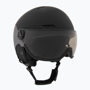 Skihelm UVEX Wanted Visor Pro V black/silver matt