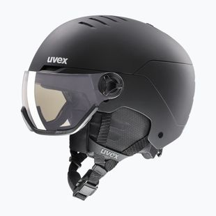 Skihelm UVEX Wanted Visor Pro V black matte