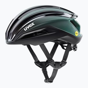 UVEX Surge Aero MIPS Fahrradhelm schwarz/salbei grün matt