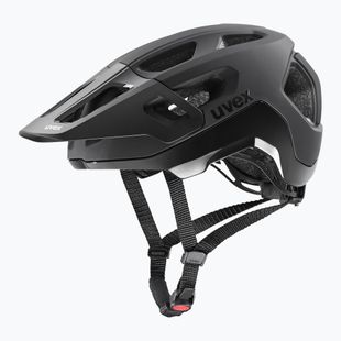 UVEX Fahrradhelm React schwarz matt