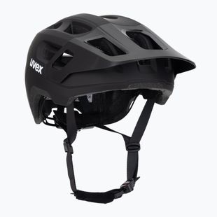 Kinder-Fahrradhelm UVEX React Jr black matte