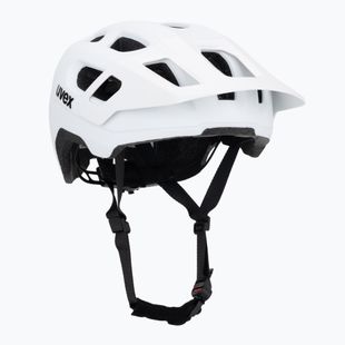Kinder-Fahrradhelm UVEX React Jr white matt
