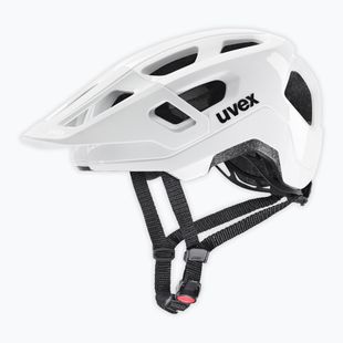Kinder-Fahrradhelm UVEX React Jr white matt