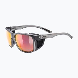 UVEX Sonnenbrille Sportstyle 312 rauchmatt/spiegelrot