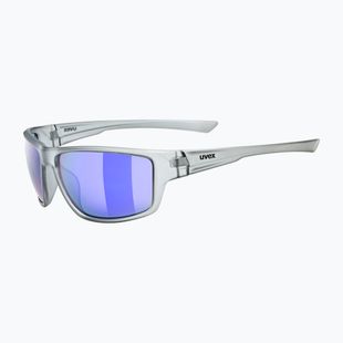 UVEX Sportstyle 230 rauchmatt/verspiegelt blau Sonnenbrille