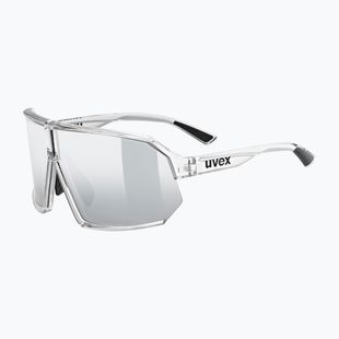 UVEX Sportstyle 237 Sonnenbrille klar/verspiegelt silber