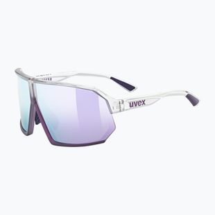 UVEX Sportstyle 237 Sonnenbrille klar/metallisch lila/verspiegelt lavendel