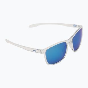 UVEX Sonnenbrille LGL 52 klar/verspiegelt blau