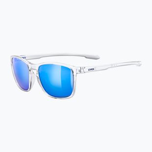 UVEX Sonnenbrille LGL 52 klar/verspiegelt blau
