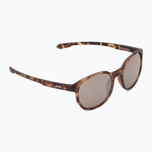 UVEX Sonnenbrille LGL 54 havanna matt/litemirror silber