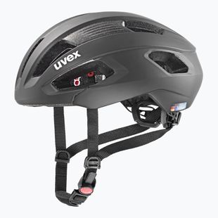 Fahrradhelm UVEX Rise CC alle schwarz matt