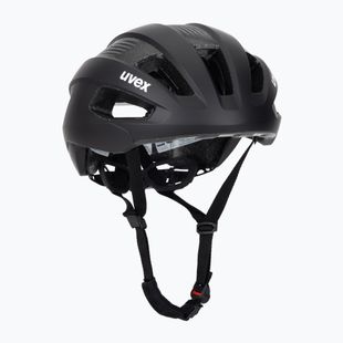 Fahrradhelm UVEX Rise CC alle schwarz matt