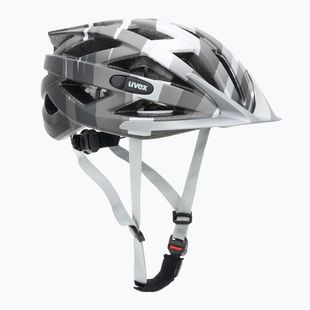 Fahrradhelm UVEX Air Wing CC schwarz / silber matt