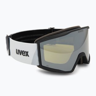Skibrille UVEX Blast CV black matt/mirror silver