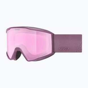 Skibrille UVEX Blast FM plum matt/mirror purple