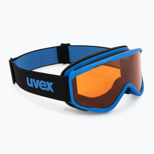 Kinder-Skibrille UVEX Speedy Nova Jr blue/lasergold