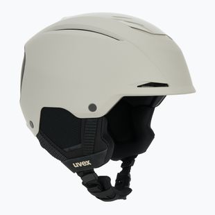 Skihelm UVEX Resolution warm grey/black matt