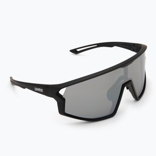 Sonnenbrille Uvex Skyryse black matt/mirror silver