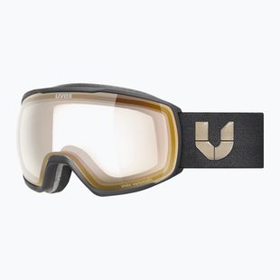 Skibrille UVEX Ultimate Victorious Pro V S0-S4 black matt/vario red mirror