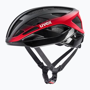 Fahrradhelm UVEX I-Volute black/red matte