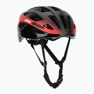 Fahrradhelm UVEX I-Volute black/red matte