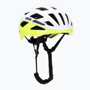 Fahrradhelm UVEX I-Volute white/neon yellow matt