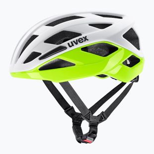 Fahrradhelm UVEX I-Volute white/neon yellow matt
