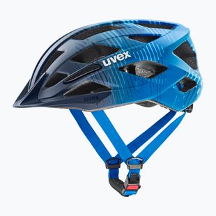 Fahrradhelm Kinder UVEX Air Wing 2 CC dusk/bubble blue Matt