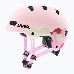 Kinderhelm UVEX Kid 4 Style strawberry/matcha matt