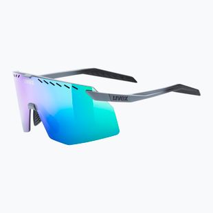 Sonnenbrille UVEX Pace Stage grey matt/mirror green