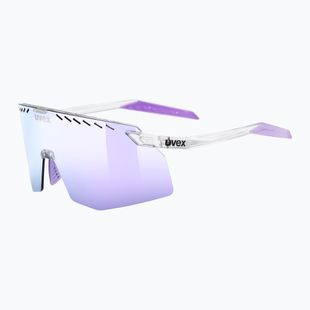 Sonnenbrille UVEX Pace Stage clear/mirror pink