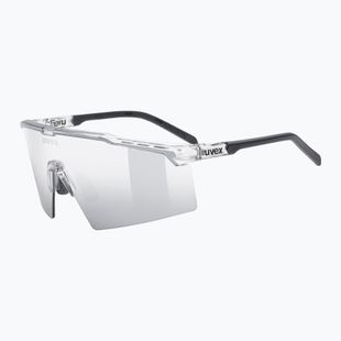 Sonnenbrille UVEX Flowline clear/mirror silver