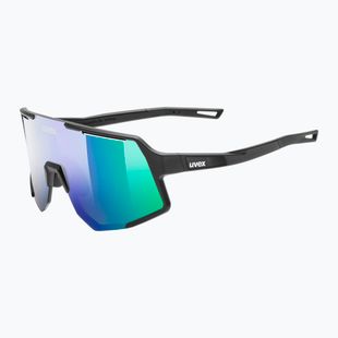 Sonnenbrille UVEX Sequenze black matt/mirror green