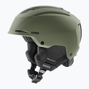 Skihelm UVEX Resolution khaki matt