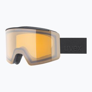 Skibrille UVEX Ignite LG S2 black Mmatt/yellow