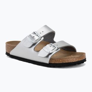 Badelatschen BIRKENSTOCK Arizona Birko-Flor silver