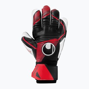 Uhlsport Powerline Soft Pro Torwarthandschuhe schwarz/rot/weiß