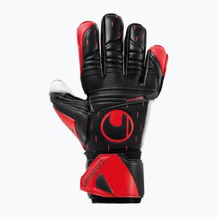 Kinder-Torwarthandschuhe uhlsport Classic Absolutgrip schwarz/rot/weiß
