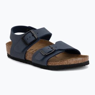 Kindersandalen BIRKENSTOCK New York Birkibuc Narrow navy