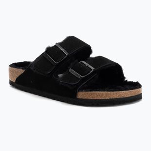 BIRKENSTOCK Arizona Shearling SL Regular schwarz Flip-Flops