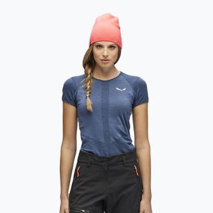 Damen-Trekkingshirt Salewa Zebru Medium Warm Amr dark denim