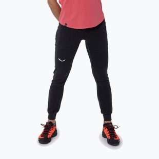 Damen-Trekkinghose Salewa Lavaredo Hemp Train schwarz aus