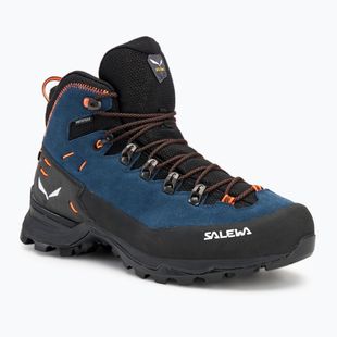 Trekking Wander Schuhe Herren Salewa Alp Mate Winter Mid PTX dark denim/ black