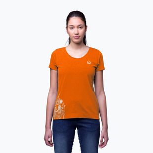 Wild Country Flow Sandstein Frauen Klettern T-Shirt 40-0000095239