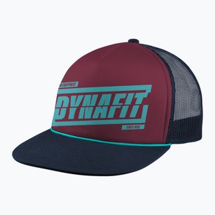 DYNAFIT Grafik Trucker Baseballkappe weinrot