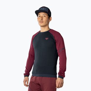 Trekking Longsleeve Herren DYNAFIT Speed Polartec burgundy