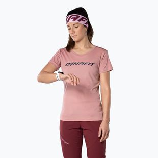 Damen DYNAFIT Traverse 2 mokarosa-Trekking-Shirt