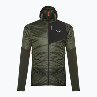 Herren Salewa Ortles Hyb Twr Hybrid Jacke dunkel oliv